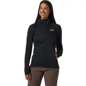 Mountain Hardwear W Polartec Power Grid Full Zip Hoody black (010) L