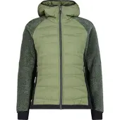 CMP Woman Jacket Hybrid FIX Hood green tea (E624) 48