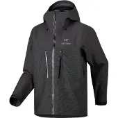 Arc'teryx - Alpha Jacket - Regenjacke Gr S schwarz/grau
