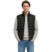 Marc O'Polo Steppweste , Herren, Gr. L (52), schwarz, Obermaterial: 100% Polyester, Westen Steppweste
