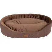 Amiplay Hundeliegeplatz/Katzenliegeplatz Oval SIENA, Braun S