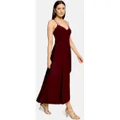 Vera Mont Abendkleid "Abendkleid mit Volant", Damen, Gr. 32, EURO, rot (deep dahlia), Obermaterial: 100% Polyester PES., Kleider Abendkleid