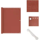 vidaXL Balkon-Sichtschutz Terracotta-Rot 120x400 cm HDPE - Sonnenschirme & Sonnenschutze