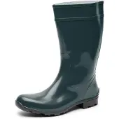Ladeheid Damen Gummistiefel LA-967 (Flaschengrün/Schwarz, 39 EU)