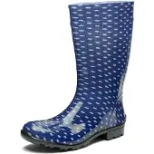Ladeheid Damen Gummistiefel LA-967 (Dunkelblau/Punkte, 37 EU)