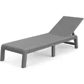 Keter Atlas Gartenliege – grau