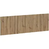 Syfax Wandmontiertes Kopfteil HOORN Artisan-Eiche Holzwerkstoff