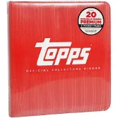 Topps Official Collectors Binder Red