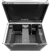 OEM Flight Case, Schutzpolsterung, Praktisches Design, Schwarz
