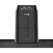 Fagor 2x2,5l 2000w schwarze heißluftfritteuse - FG3301