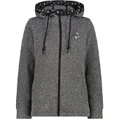 CMP Damen technische Strickjacke mit Kapuze