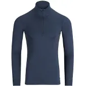 Aclima - WW Mock Neck - Merinounterwäsche Gr L blau