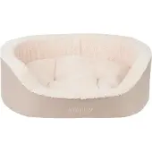 Amiplay Hundeliegeplatz/Katzenliegeplatz Ellipse ASPEN, Beige S