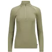 Aclima - Women's WW Mock Neck - Merinounterwäsche Gr M oliv