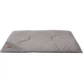 Amiplay Hundematte/Katzenmatte Velours SIENA, Grau M