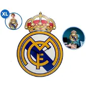 Kids Euroswan Real Madrid Mdf-wanduhr Mehrfarbig Kinder Mehrfarbig One Size