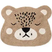Hanse Home Kinderteppich "Bea", braun, B:93cm H:10mm L:120cm, Baumwolle, Teppiche, Kinderteppich, Waschbar, Handgemacht, Baumwolle, Rutschfest Spielteppich Kinderzimmer