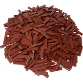 LEGO 50x Fliese 1x4, Rotbraun
