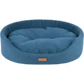 Amiplay Hundeliegeplatz/Katzenliegeplatz Oval MONTANA, Blau XL
