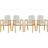 LeafDesign Esszimmerstuhl 4x "SESSEL 2", grandson, aragon 03