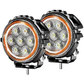 OEM Flutlicht, Vielseitige Kompatibilität, Helle Beleuchtung, 2PC 10cm Rund