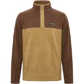 Columbia - Steens Mountain Half Snap II - Fleecepullover Gr S braun