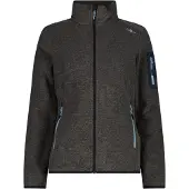 CMP Woman Fleece Fleece Jacket antracite-cool blue (31UZ) 42
