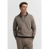 Bugatti Troyer "Modern Fit" Modern Fit Baumwollmix Struktur