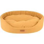 Amiplay Hundeliegeplatz/Katzenliegeplatz Oval MONTANA, Gelb XL