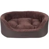 Amiplay Hundeliegeplatz/Katzenliegeplatz Ellipse ASPEN, Braun S