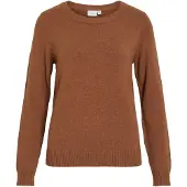 Vila Viril Rundhals Strickpullover