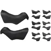Shimano Dura Ace R9100 Bremshebelgummis Schwarz Schwarz One Size