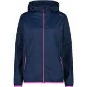 CMP Damen Regenjacke Woman Rain Jacket Fix Hood 32X5796-M926 34 - Blue - 34