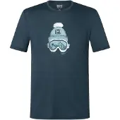 Super.natural M Gogeanie Tee blueberry/various (W55) M