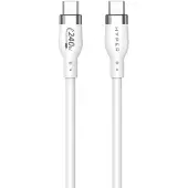 HyperDrive HyperJuice Silikon USB-C zu USB-C Kabel (2m/240W) – 240W PD 3.1 EPR Stromversorgung – 480 Mbps Übertragungsrate – Kompatibel mit USB-C Geräten