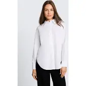 Tom Tailor Hemdbluse "Loose" mit Manschetten
