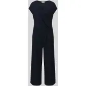 ROBE LÉGÈRE Jumpsuit "Jumpsuit in 7/8 Länge", Damen, Gr. 40, EURO, blau (night sky), Obermaterial: 95% Polyester PES. 5% Elasthan EL., Overalls Jumpsuit