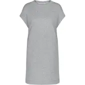 Triumph Nachthemd "Nightdresses NDK SSL 08", Damen, Gr. 40, N-Gr, Kurzarm, Jersey, grau (medium grau melange), Jersey, Obermaterial: 100% Baumwolle, Kleider Nachthemd, weich und atmungsaktiv
