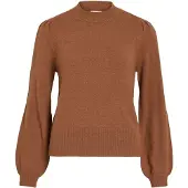Vila Stehkragen Strickpullover