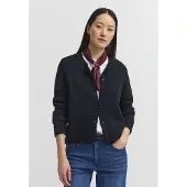 Bugatti "Regular Fit" Regular Fit Alpaka-Mix Rundhals