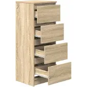 vidaXL Sideboard Sonoma-Eiche 37,5x35x99 cm Holzwerkstoff