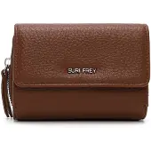 Suri Frey Geldbörse "Geldbörse SFY Tiffy", Herren, braun (schwarzcognac 790), Obermaterial: 60% Polyurethan PU. 40% Polyester PES., Kleinlederwaren Geldbörse