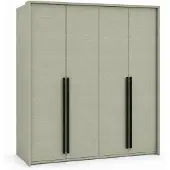 3Xeliving Kleiderschrank, Eukalyptus, 210 x 217, 2 x 65 cm