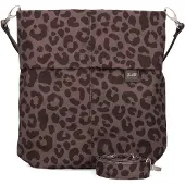 Zwei Tasche MADEMOISELLE.M Umhängetasche Schultertasche M12 leo-brown