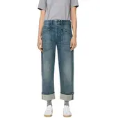 MAC Relax-fit-Jeans , Damen, Gr. 34, N-Gr, blauish grün tinted, Denim/Jeans, Obermaterial: 99% Baumwolle, 1% Elasthan, baggy fit lang, Jeans Relax-fit-Jeans, Baggy fit für den legeren, bequemen Look