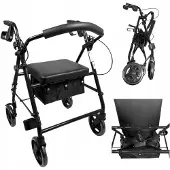 Usorteret Chodzik faltbar 4-Rad RF-610 schwarz