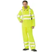 Planam Warn Regenjacke wasserdicht Gr. XL gelb