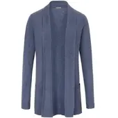 Peter Hahn Strickjacke aus 100% Premium-Kaschmir blau, 36