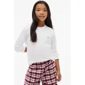 Tommy Hilfiger Underwear Longsleeve "2PK" Signature Langarm-Lounge-Shirts aus Jersey