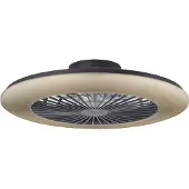 Brilliant XXL-Lüfter Salerno mit RGB-Lampe